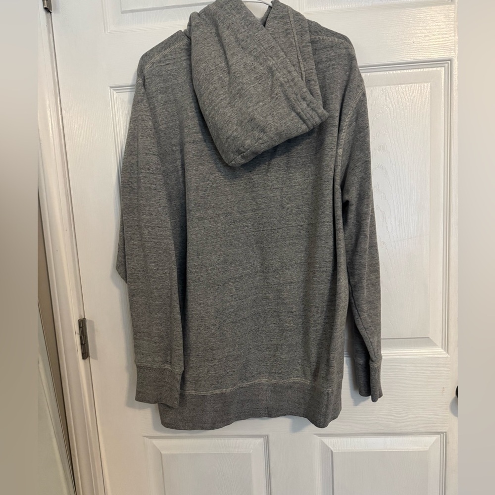 American Eagle Outfitters Men's Heather Gray Hoodie Size Large Tall - Picture 2 of 3